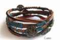 Pulsera en cuero